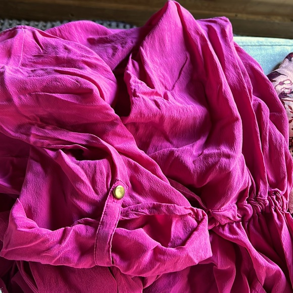 Pink Silk Romper - Picture 6 of 6